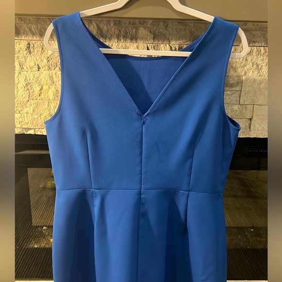 J. Crew Blue Sheath Mini cocktail Dress size 14 - Picture 8 of 10